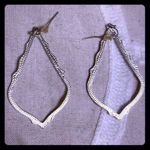 Kendra Scott Silver Rhodium Sophee Earrings